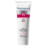 Pharmaceris N, Vita-Capilaril, krem nawilżająco-wzmacniający SPF20, skóra naczynkowa, 50ml