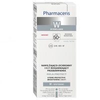 Pharmaceris W, Mela-Protect, nawilżająco ochronny krem rozjaśniający przebarwienia SPF 50+, 50ml