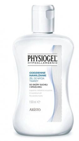 Physiogel Codzienne Nawilżanie, żel do mycia twarzy, skóra sucha i wrażliwa, 150ml