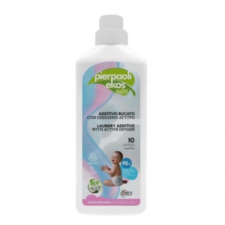 Pierpaoli Ekos Baby, ekologiczny dodatek do prania z aktywnym tlenem, bezzapachowy, 1000ml