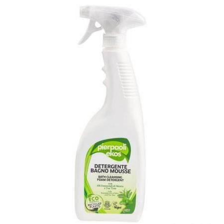 Pierpaoli Ekos, ekologiczny pianka czyszcząca do łazienki, armatury i płytek, 750ml