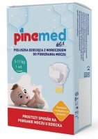 Pinemed, pieluszka dziecięca z woreczkiem do pobierania moczu, waga 5-11kg, 1 sztuka