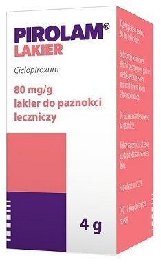 Pirolam 80mg/g, lakier do paznokci, 4g