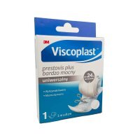 Plaster Viscoplast, Bardzo Mocny, uniwersalny, biały, do cięcia, 1m x 8cm, 1sztuka