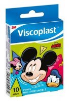 Plastry dla dzieci, Miki I Przyjaciele, Viscoplast, 10 sztuk