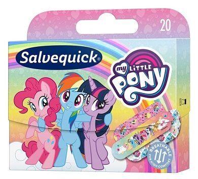 Plastry wodoodporne, Salvequick My Little Pony, 20 sztuk
