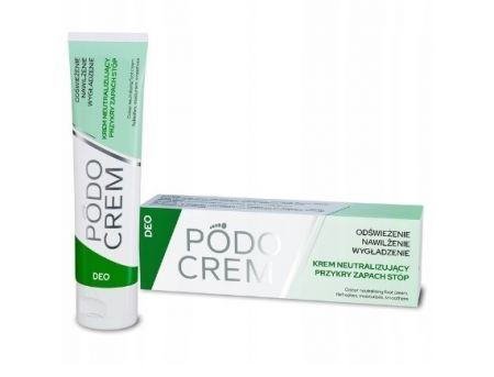 Podocrem Deo, krem neutralizujący przykry zapach stóp, 30g