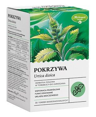 Pokrzywa, herbatka ziołowa, 30 saszetek