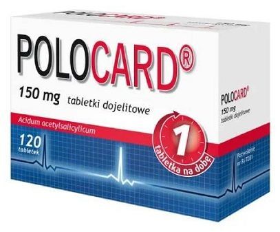 Polocard 150mg, 120 tabletek