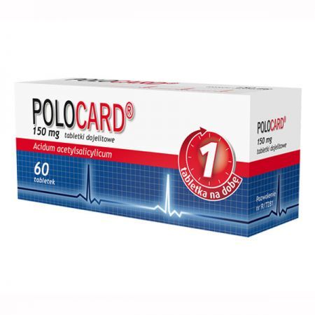 Polocard 150mg, 60 tabletek