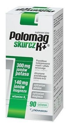 Polomag Skurcz K+, 90 tabletek
