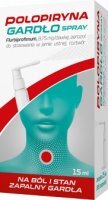 Polopiryna Gardło Spray 8,75mg/dawkę, aerozol do stosowania w jamie ustnej, 15ml