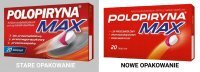 Polopiryna Max 500mg, 20 tabletek