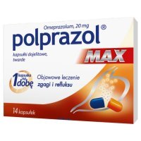 Polprazol Max 20mg, 14 kapsułek