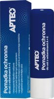 Pomadka ochronna do ust z witaminami A+E, Apteo, 4,9g