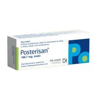 Posterisan 166,7mg/g, maść doodbytnicza, 25g