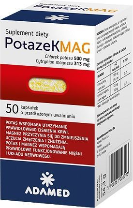 Potazek MAG, 50 kapsułek
