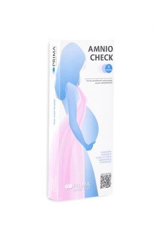 Prima Home Test, Amnio Check, test do samokontroli wykrywający wyciek wód płodowych, 5 sztuk