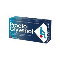 Procto-Glyvenol (400mg+40mg), czopki doodbytnicze, 10 sztuk