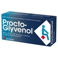 Procto-Glyvenol (400mg+40mg), czopki doodbytnicze, 10 sztuk