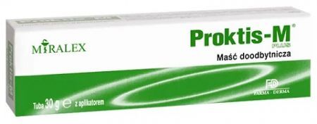 Proktis-M Plus, maść doodbytnicza, 30g