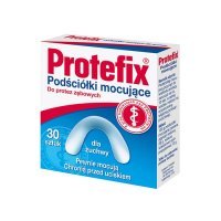 Protefix, podściółki mocujące do protez zębowych, dla żuchwy, 30 sztuk