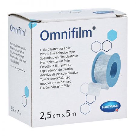 Przylepiec na rolce Omnifilm, 2,5cmx5m, 1 sztuka