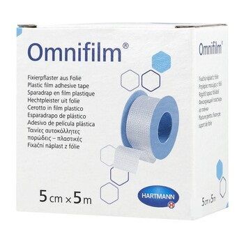 Przylepiec na rolce Omnifilm, 5cmx5m, 1 sztuka