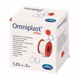 Przylepiec na rolce Omniplast White, 1,25cmx5m, 1 sztuka