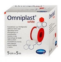 Przylepiec na rolce Omniplast White, 5cmx5m, 1 sztuka