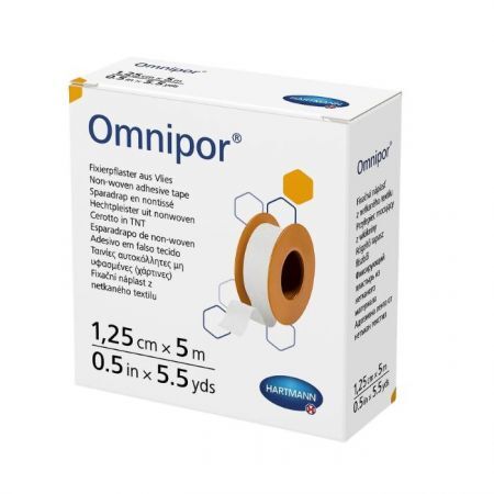 Przylepiec na rolce Omnipor, biały, 1,25cmx5m, 1 sztuka