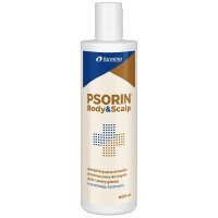 Psorin Body&Scalp, specjalistyczna emulsja przeznaczona do mycia ciała i głowy w przebiegu łuszczycy, 400ml