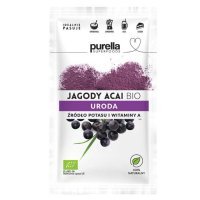 Purella Superfoods, Jagody Acai Bio, proszek, 21g