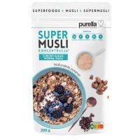 Purella Superfoods, Supermusli Koncentracja, 200g