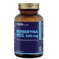 Pureo Health, Berberyna HCL 500mg, 60 kapsułek