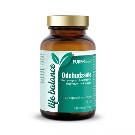 Pureo Health Life Balance, Odchudzanie, 60 kapsułek
