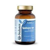 Pureo Health Life Balance, Spokojny Sen, 60 kapsułek