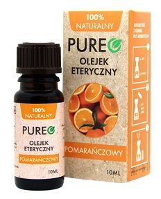 Pureo, olejek eteryczny, pomarańczowy, 10ml