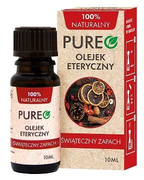 Pureo, olejek eteryczny, świąteczny zapach, 10ml