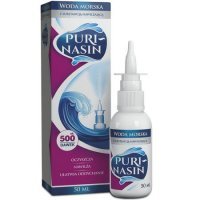 Puri-Nasin, woda morska z substancją nawilżającą, płyn, 50ml