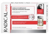 Radical Med, kuracja przeciw wypadaniu włosów, 15 ampułek