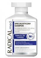 Radical Med, szampon do pielęgnacji włosów i skóry głowy ze zmianami łuszczycowymi oraz AZS, 300ml