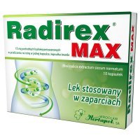 Radirex Max 15mg, 10 kapsułek
