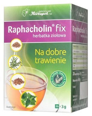 Raphacholin fix, 20 saszetek