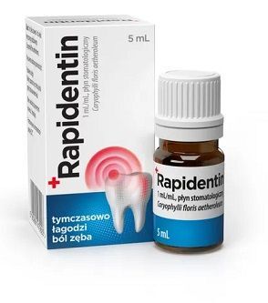 Rapidentin 1ml/1ml, płyn stomatologiczny, 5ml