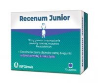 Recenum Junior 30mg, granulat do sporządzania zawiesiny doustnej, po 6 roku życia, 10 saszetek