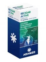 Recigar Active 1,5mg/dawkę, roztwór doustny, smak miętowy, 100 dawek