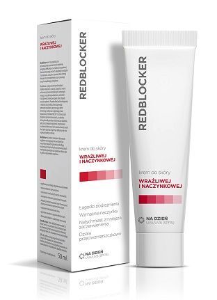 RedBlocker, krem do skóry naczynkowej na dzień, 50ml