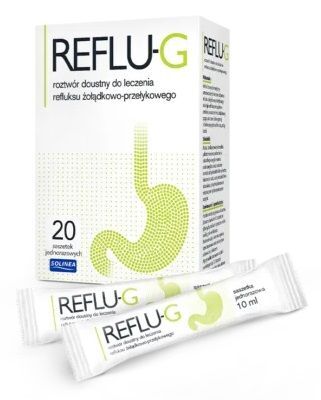 Reflu-G, roztwór doustny, 20 saszetek