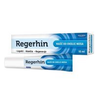Regerhin, nawilżająco-regenerująca maść do okolic nosa, 15ml